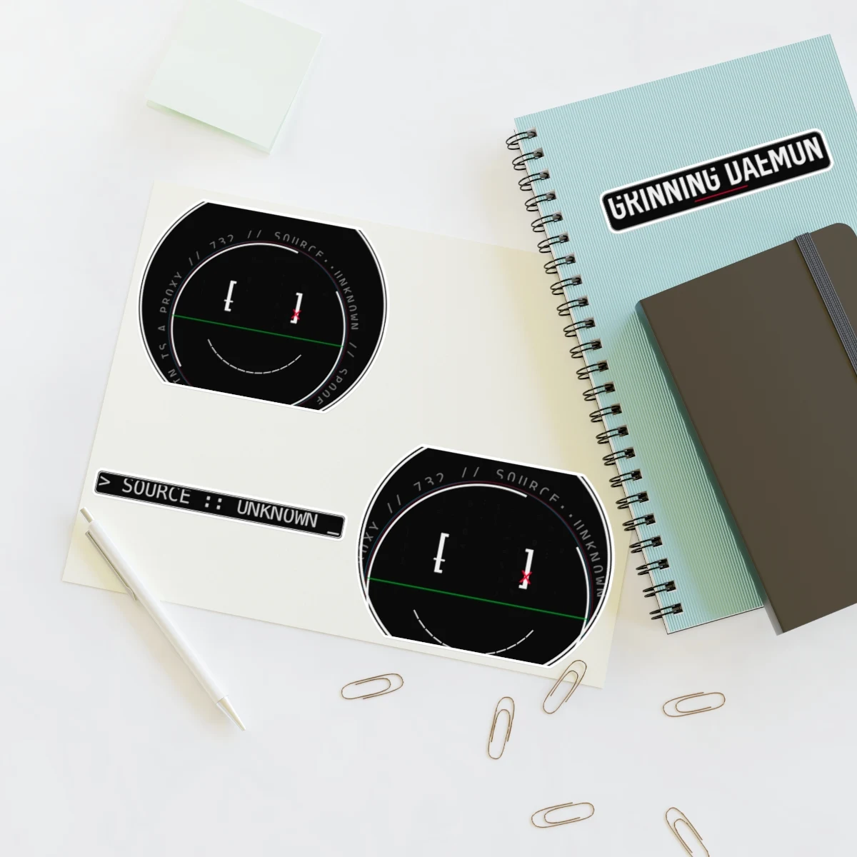GRINNING DAEMON — STICKER PACK view 4